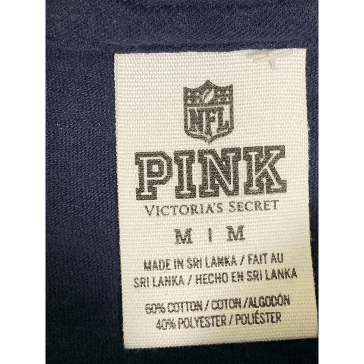 PINK Victoria Secret Size Small Dallas Cowboys T Shirt Gray FANTASY PLAYER  Scoop