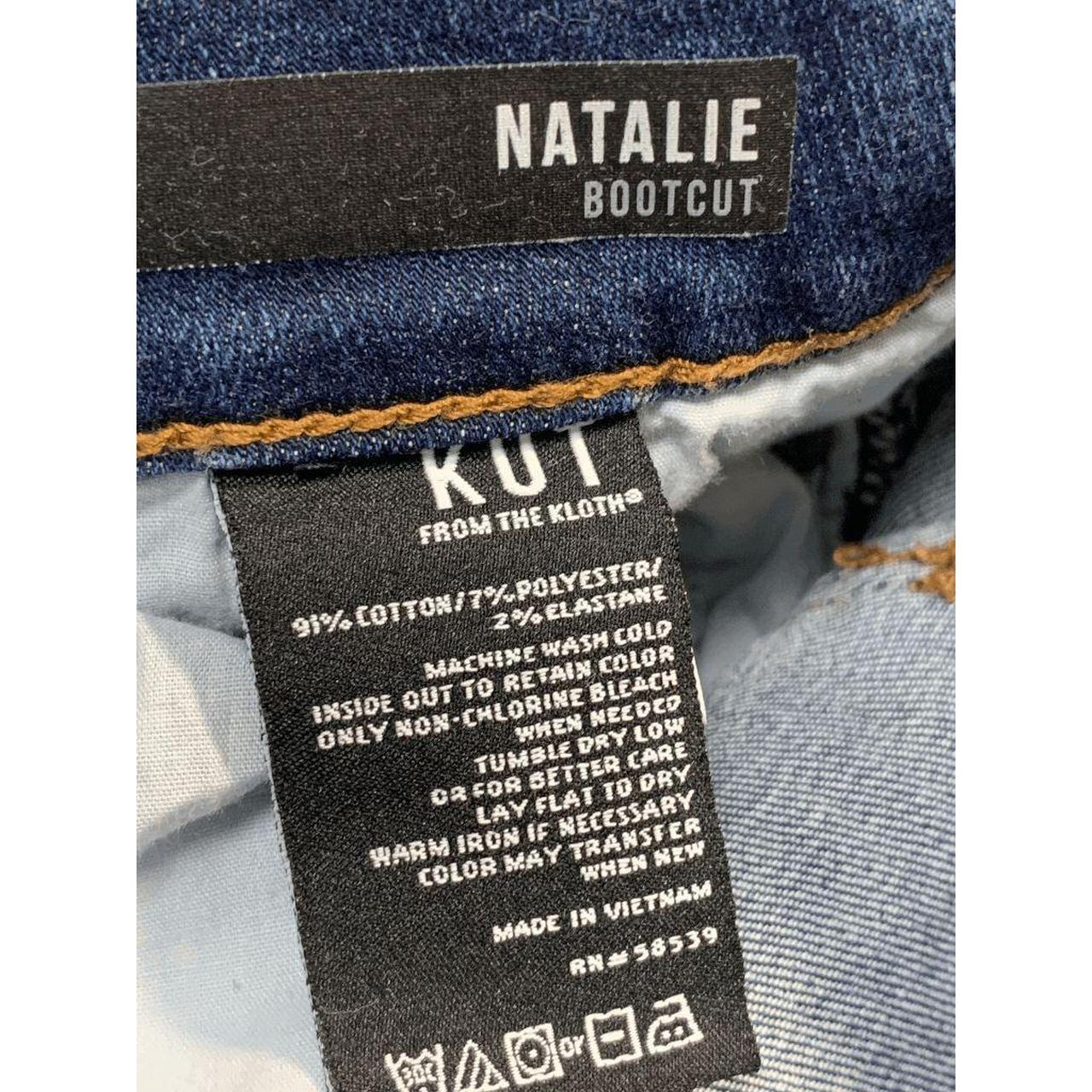 KUT Women's Natalie Bootcut Denim Jeans High Rise - Depop