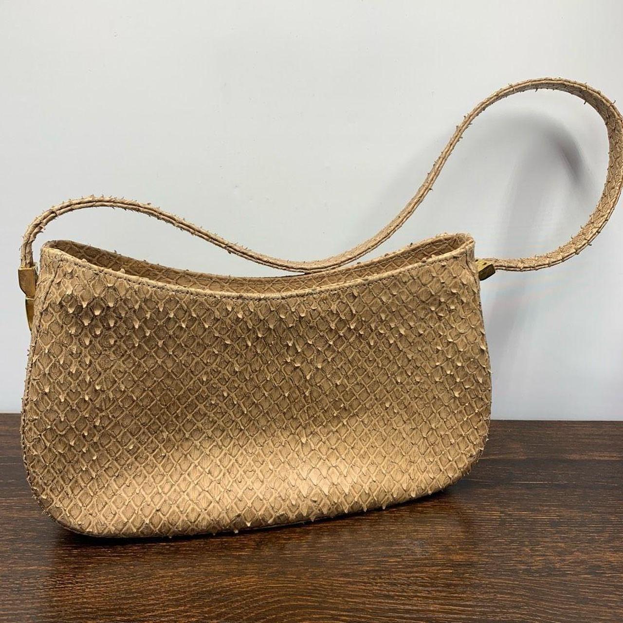 EUC popular snakeskin handbag