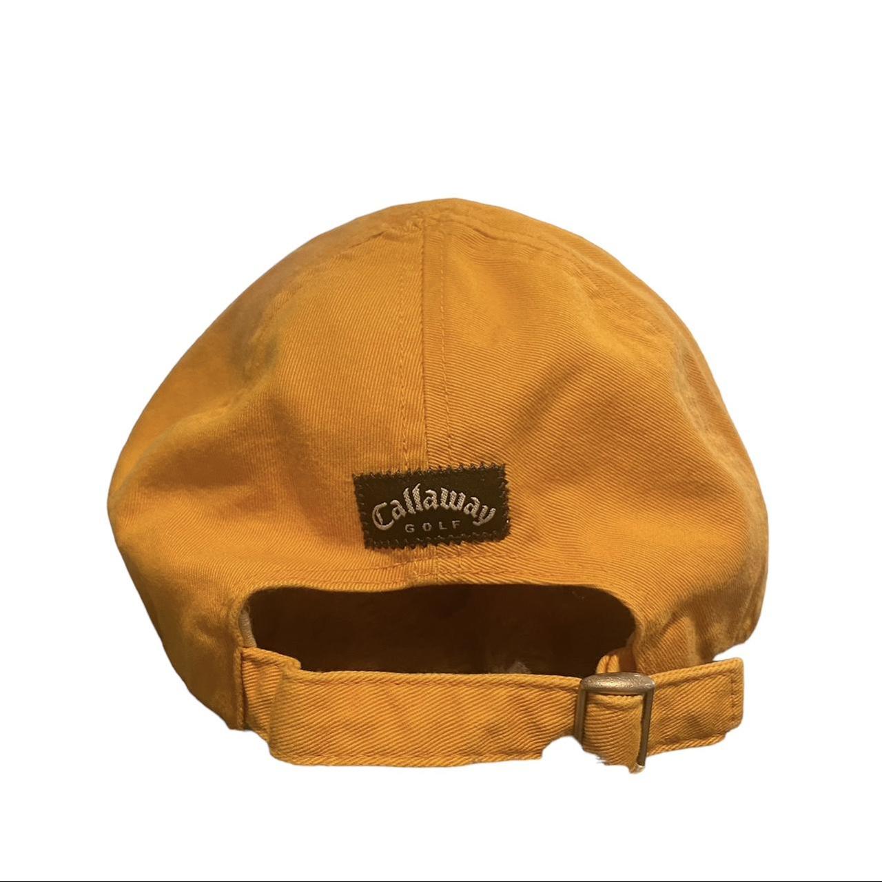 Callaway Men's Yellow and White Hat | Depop