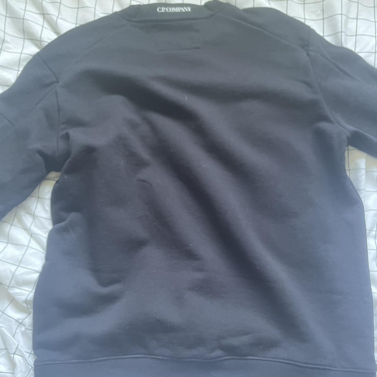 Black Cp company jumper 9/10 condition Size... - Depop