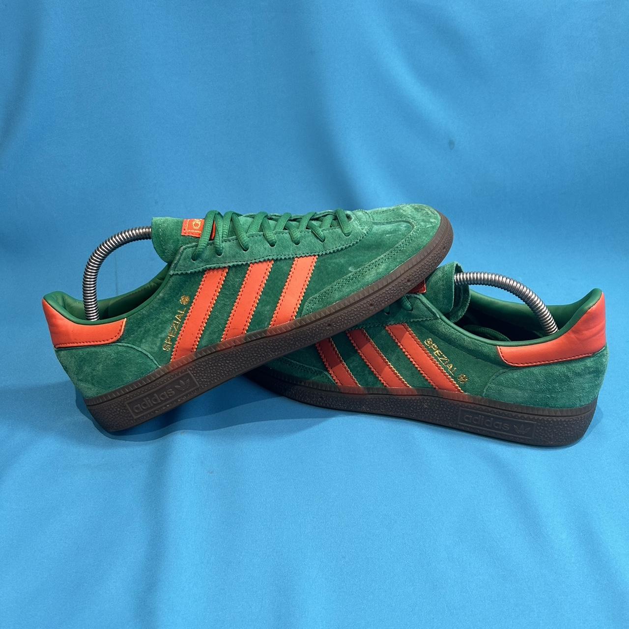 Adidas spezial st patrick on sale green