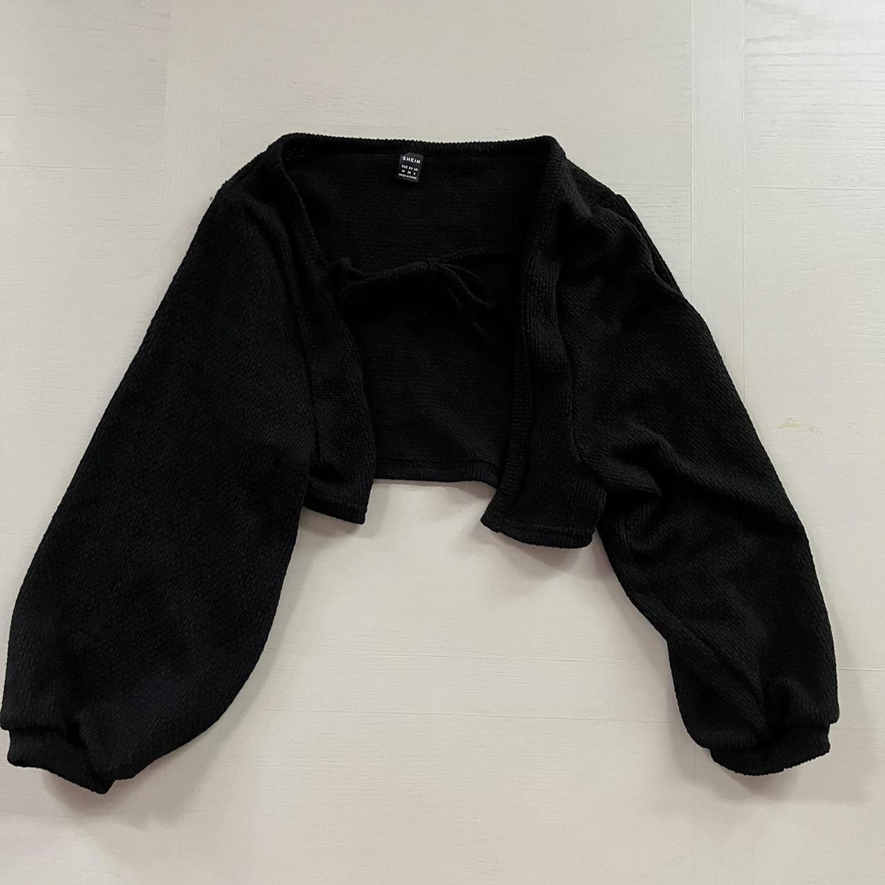 SHEIN Women's Black Jumper | Depop