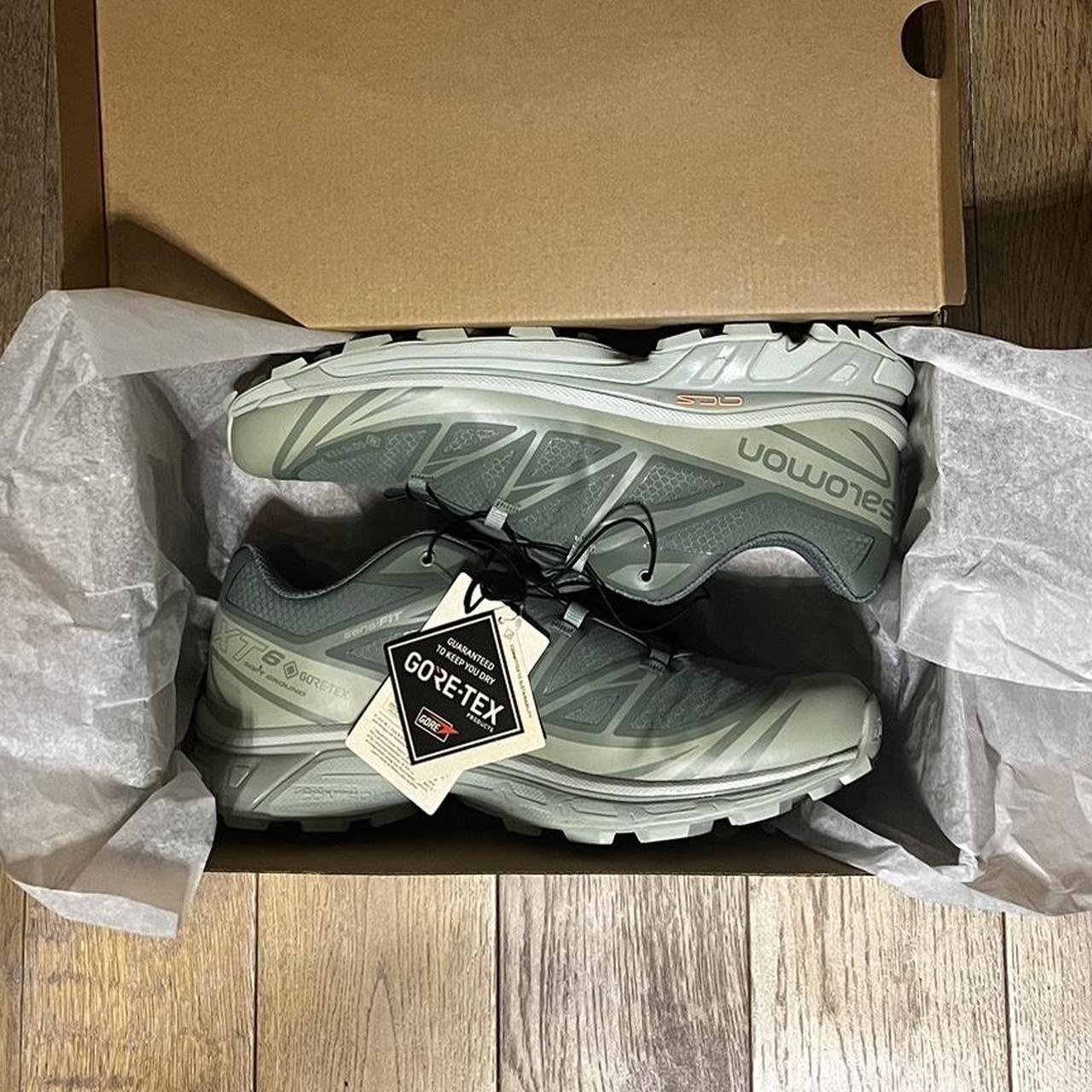 Salomon XT-6 Goretex - Desert Sage/Lily Pad/Laurel... - Depop