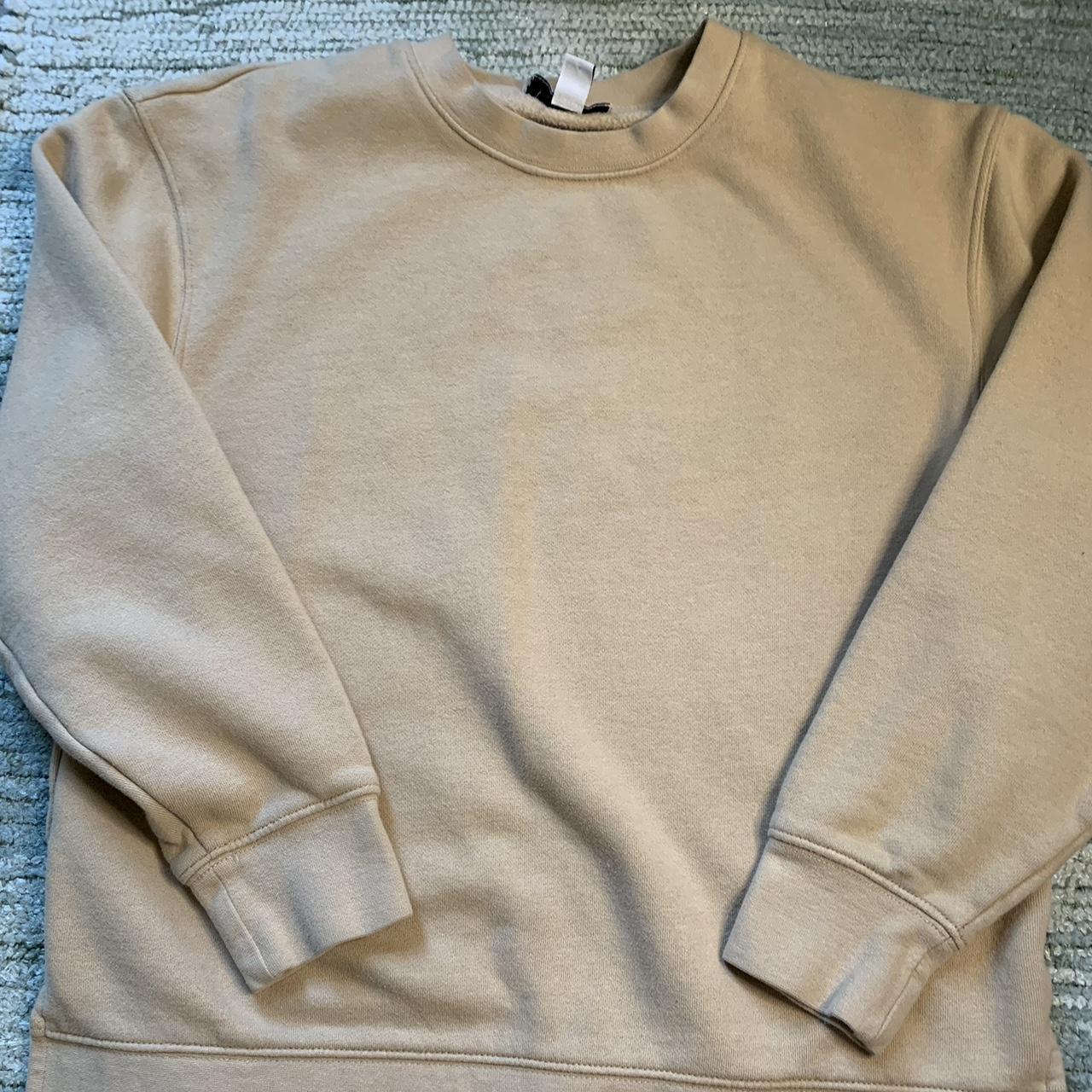 tan nike crewneck mens