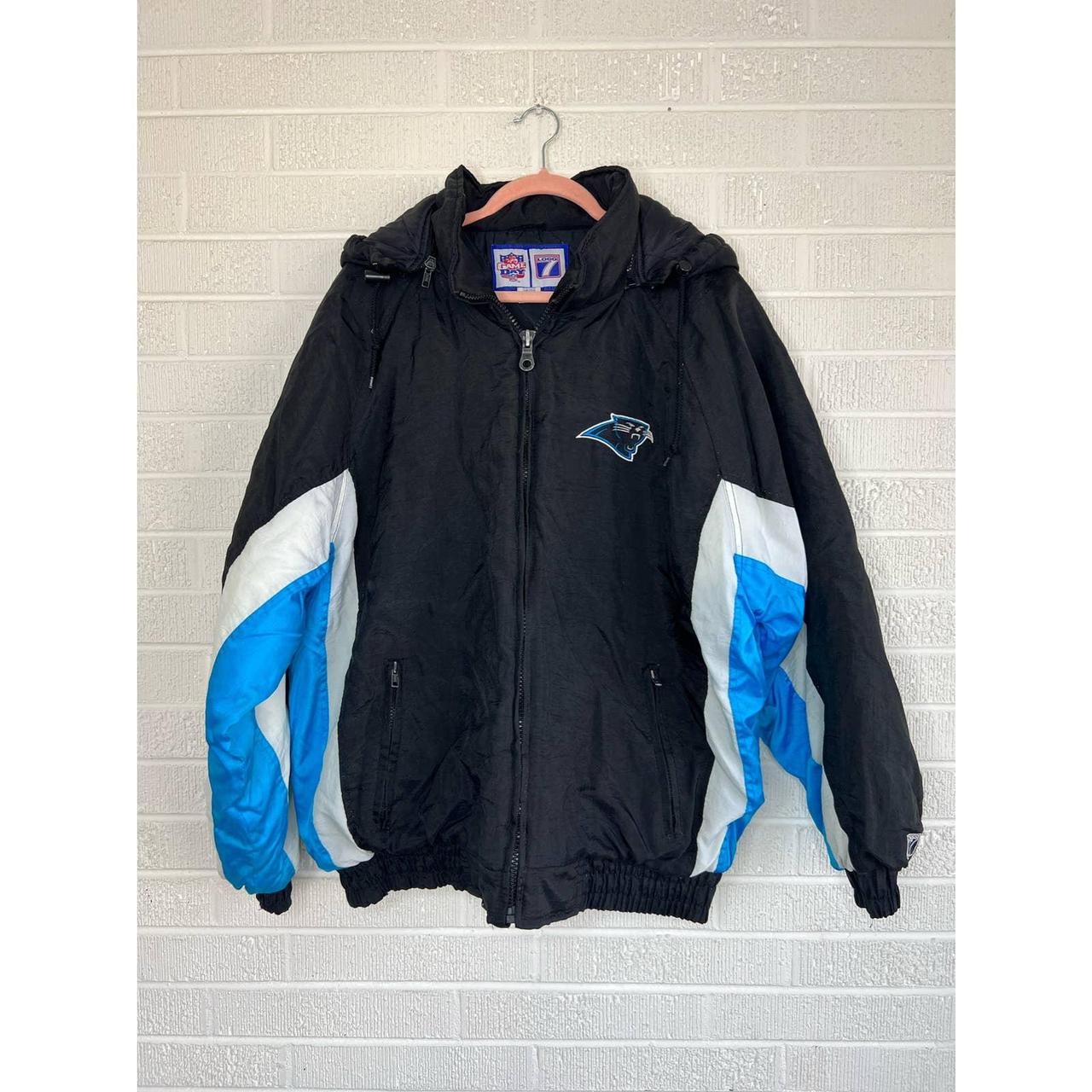 NFL Game Day Carolina Panthers heavy duty thick offers windbreaker