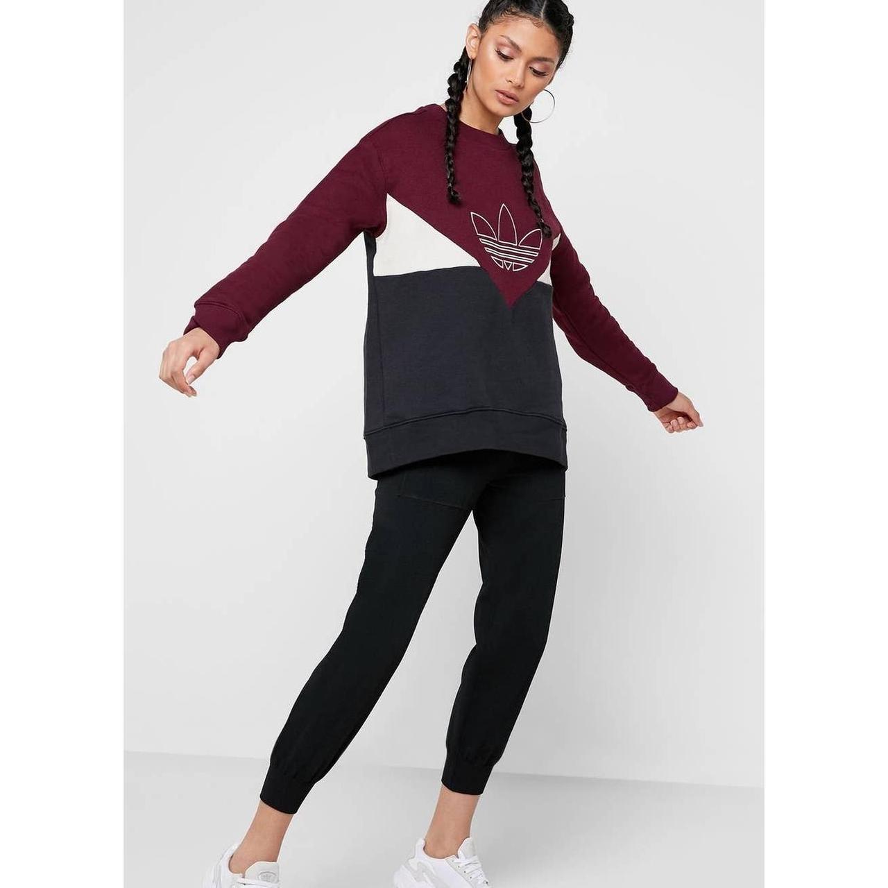 adidas colorblock sweatshirt