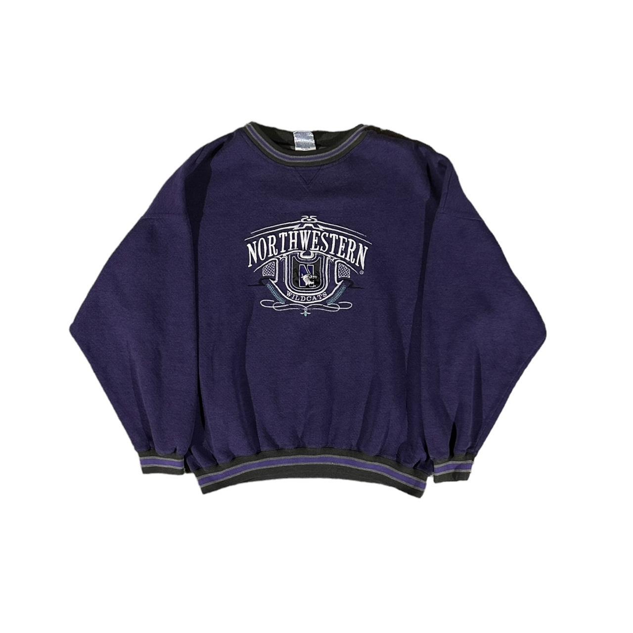 90s Northwestern Wildcats Sweatshirt Mens size Depop