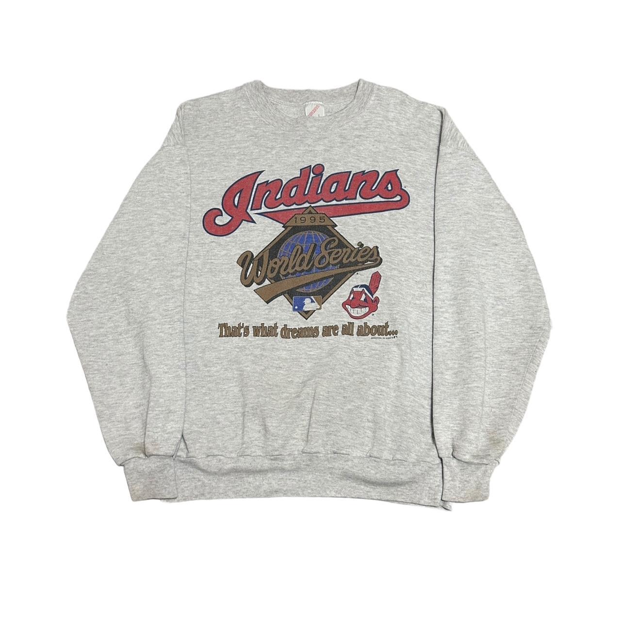 Cleveland indians hotsell championship sweatshirt