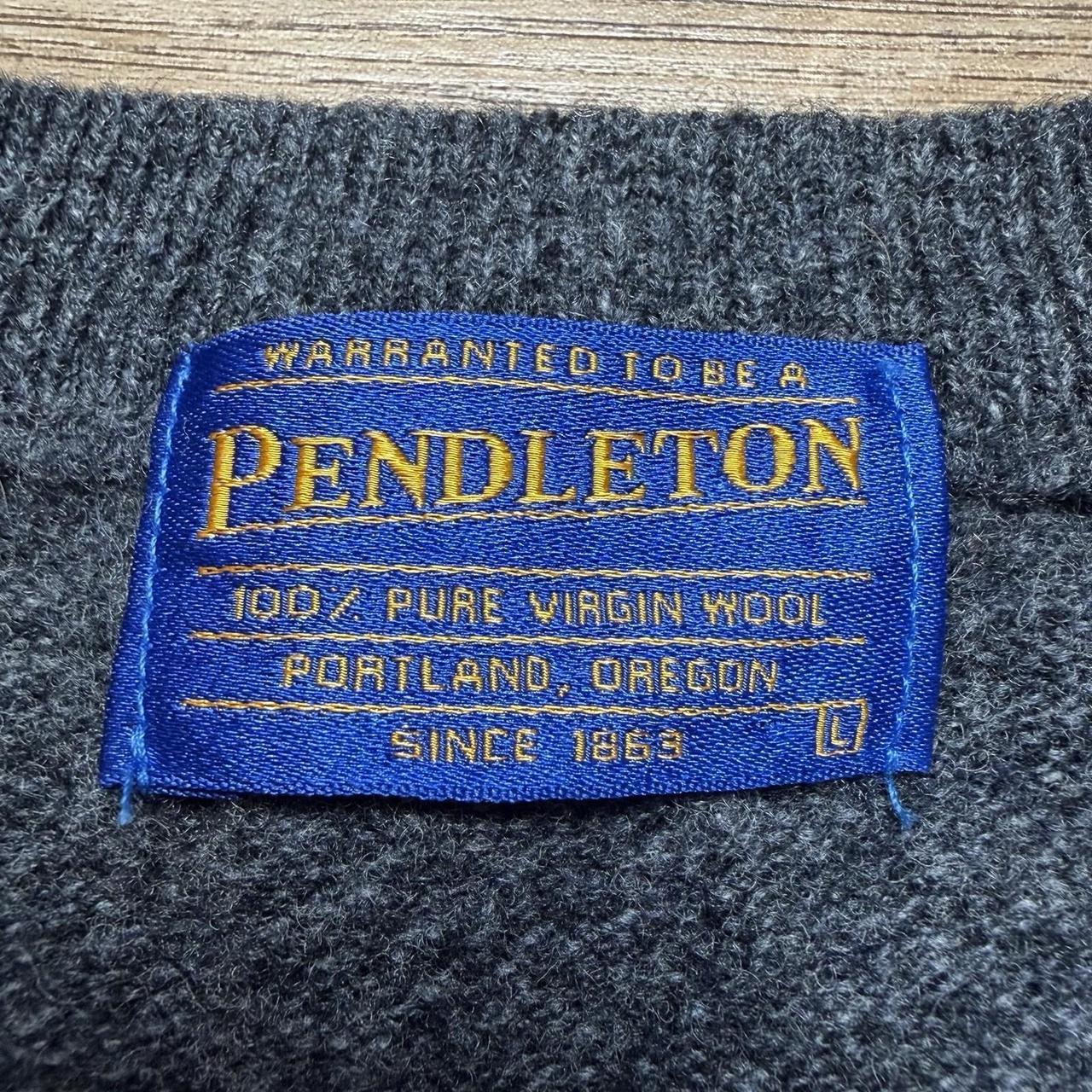 Pendleton Men's Sweater - Grey - L – Pendleton Sw… - image 2
