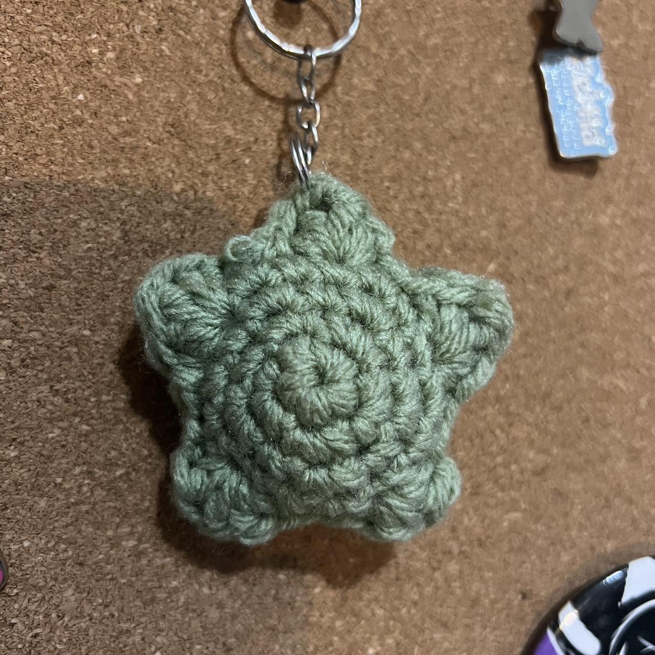 CHERRY CROCHET KEYCHAIN! - please read shop - Depop