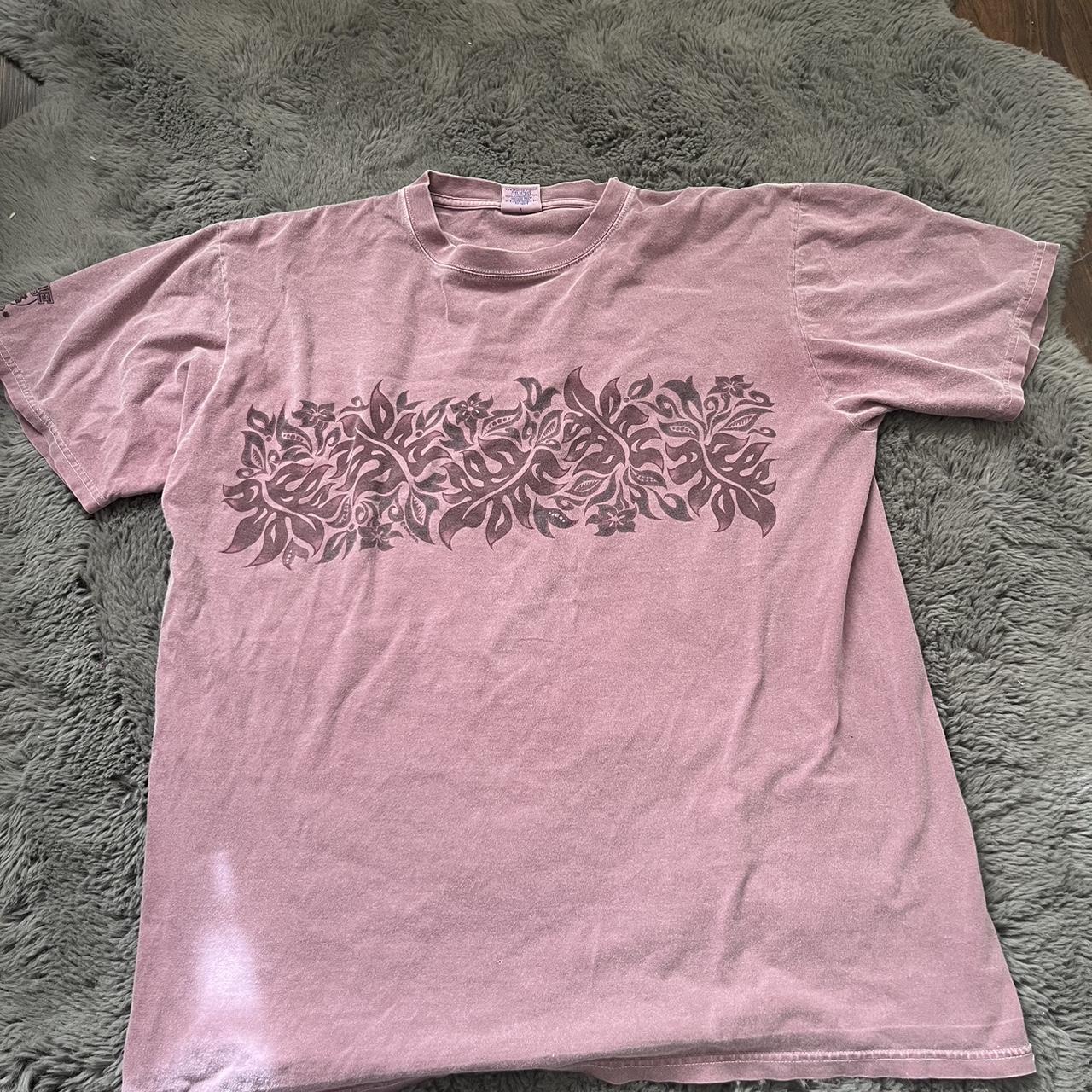 Hawaii Original CRAZY SHIRTS Wine Dyed tshirt w sick... Depop