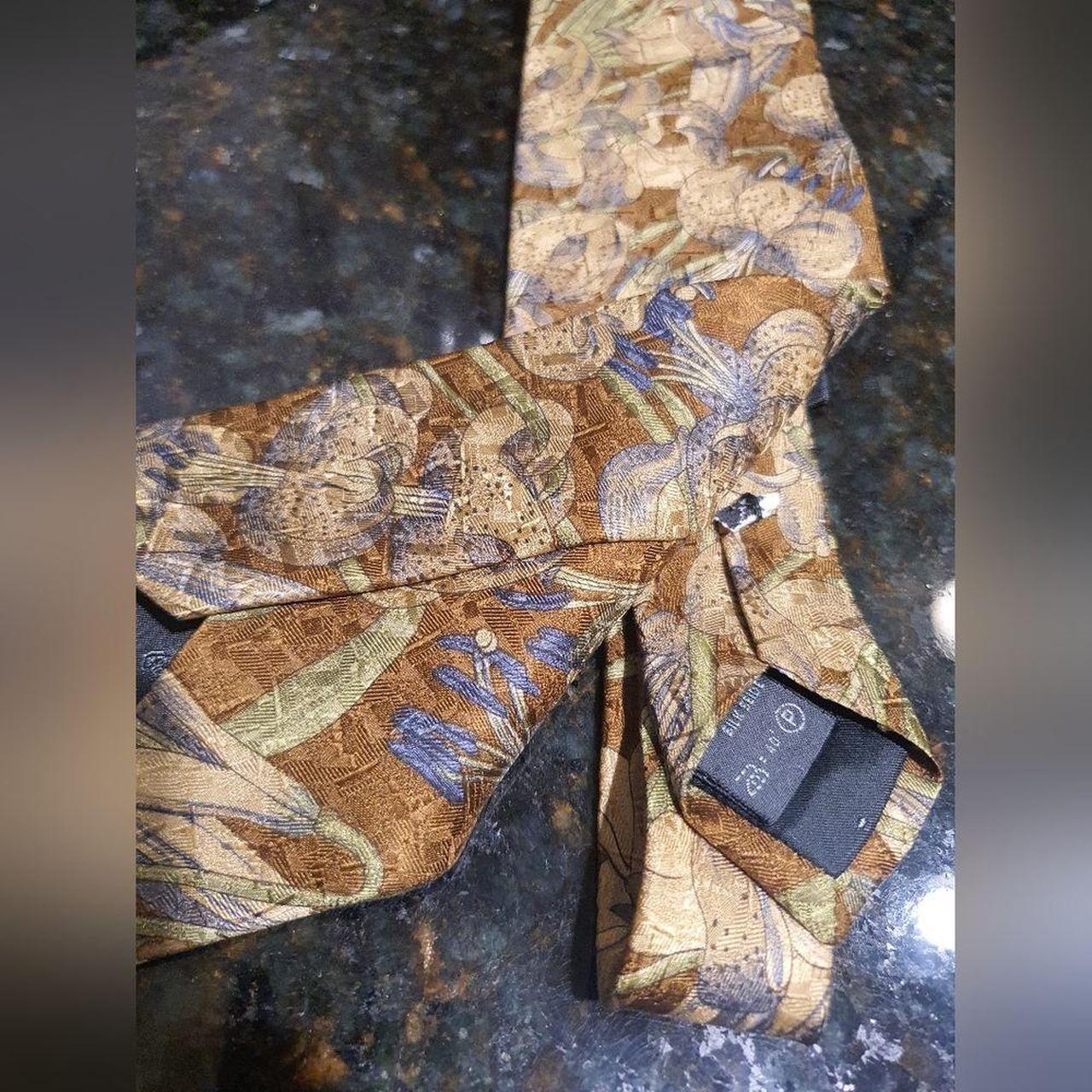 zegna floral tie