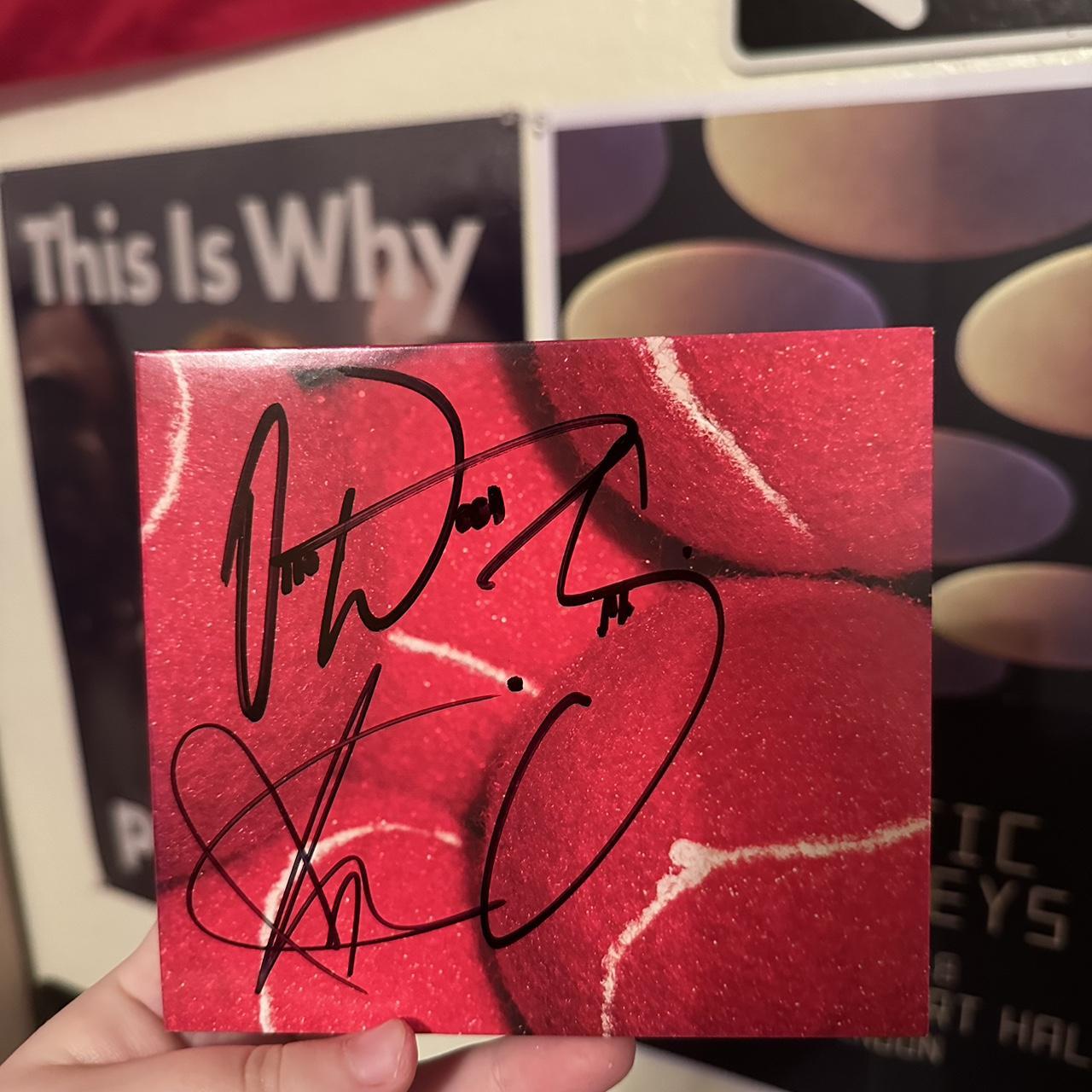 SIGNED waterparks funeral grey CD original owner,... Depop