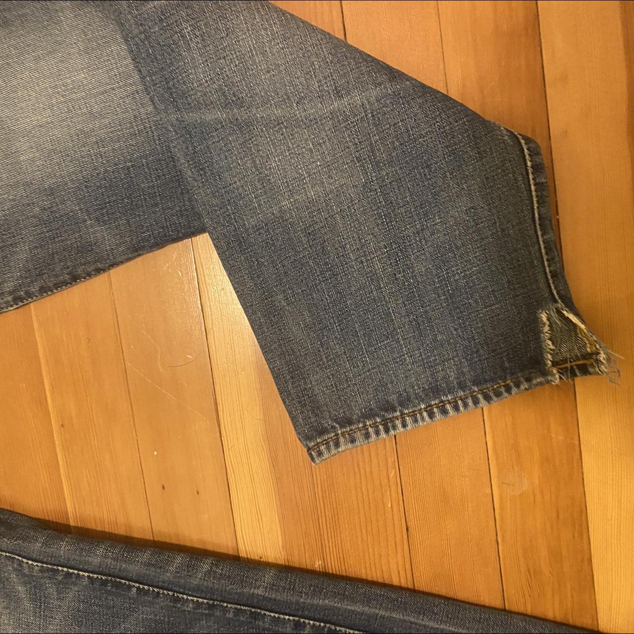 OLD EVISU jeans i measured them 32x32 #vintage... - Depop