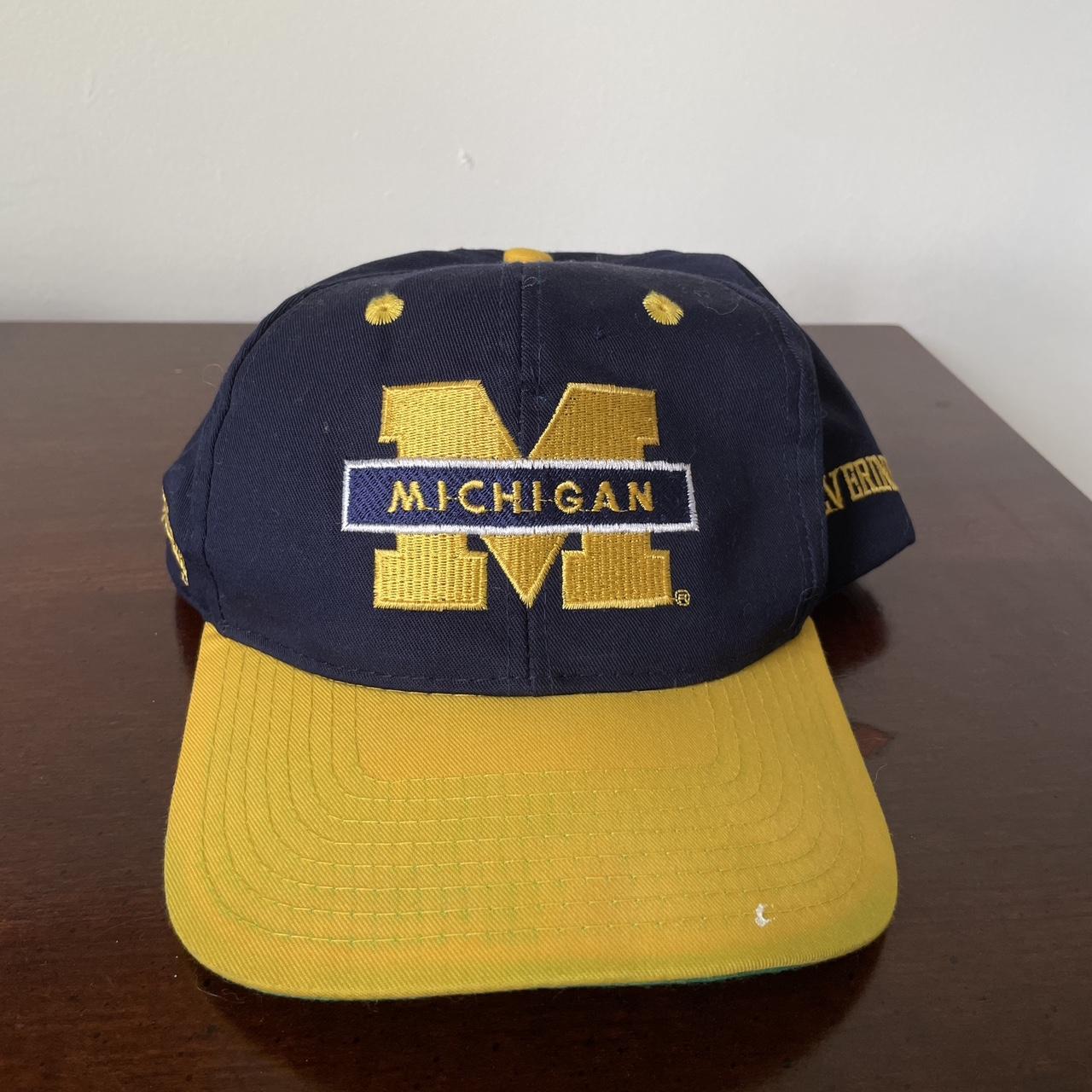 Vintage University of Michigan Hat vintage hat... Depop