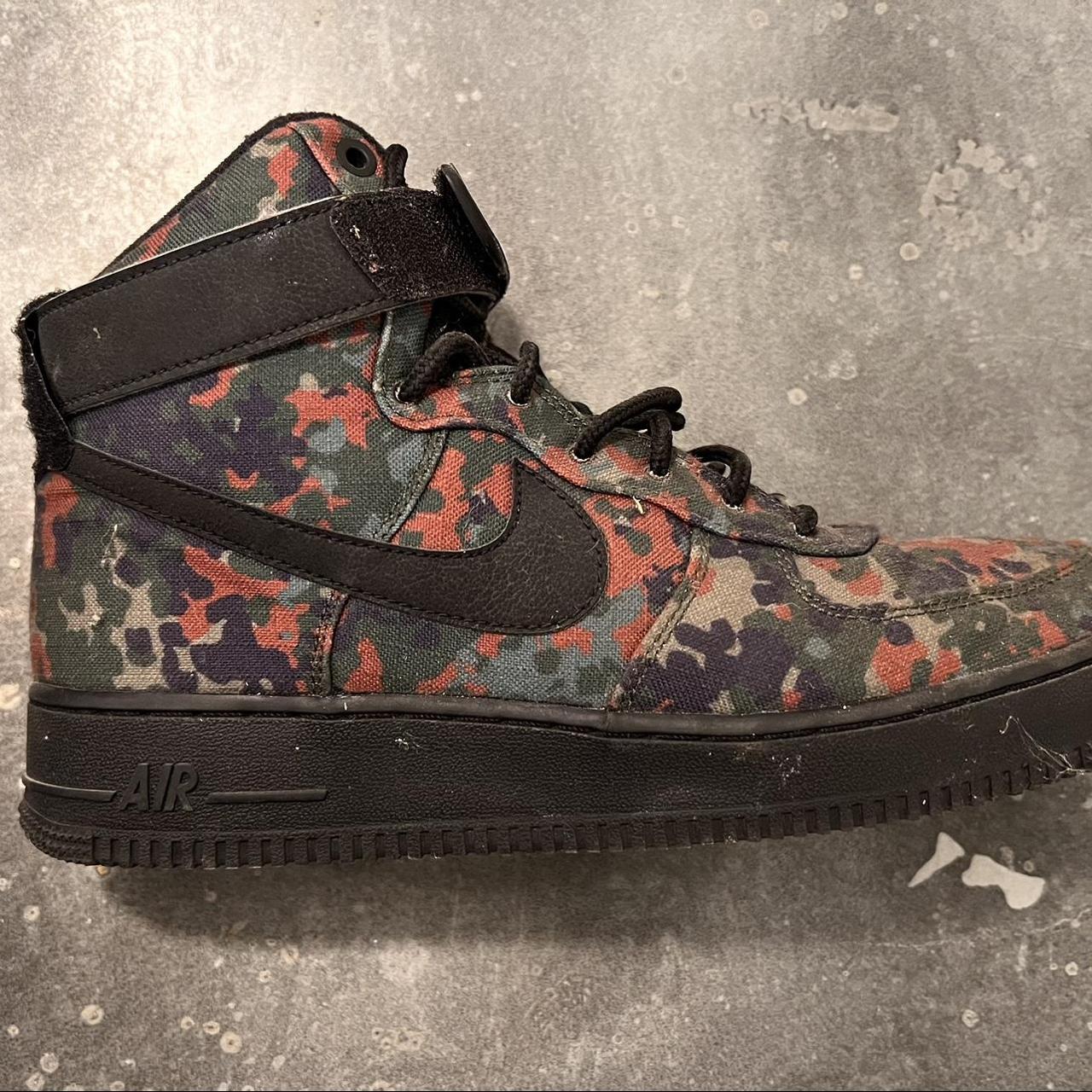 camo nike air force 1