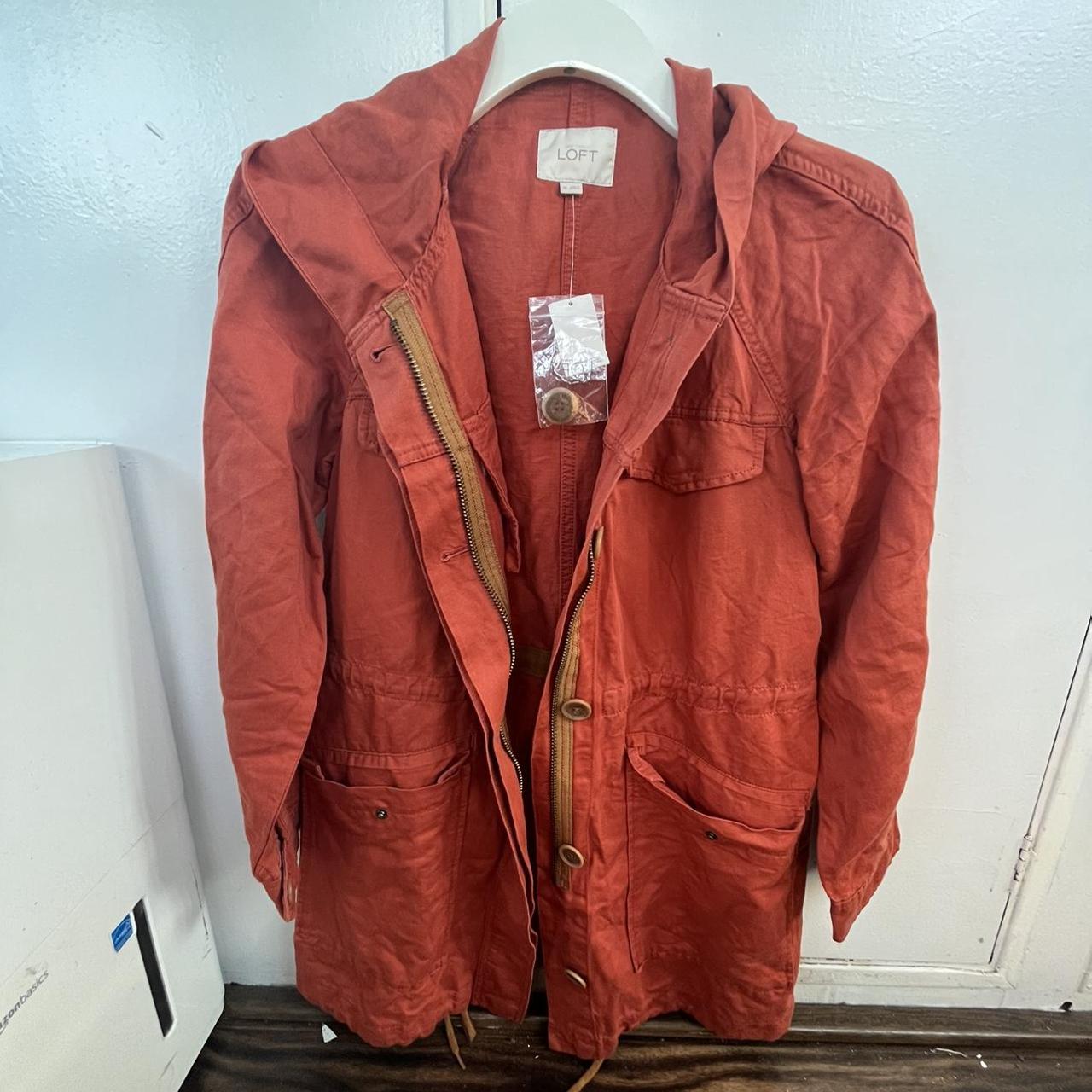 Ann taylor shop loft utility jacket