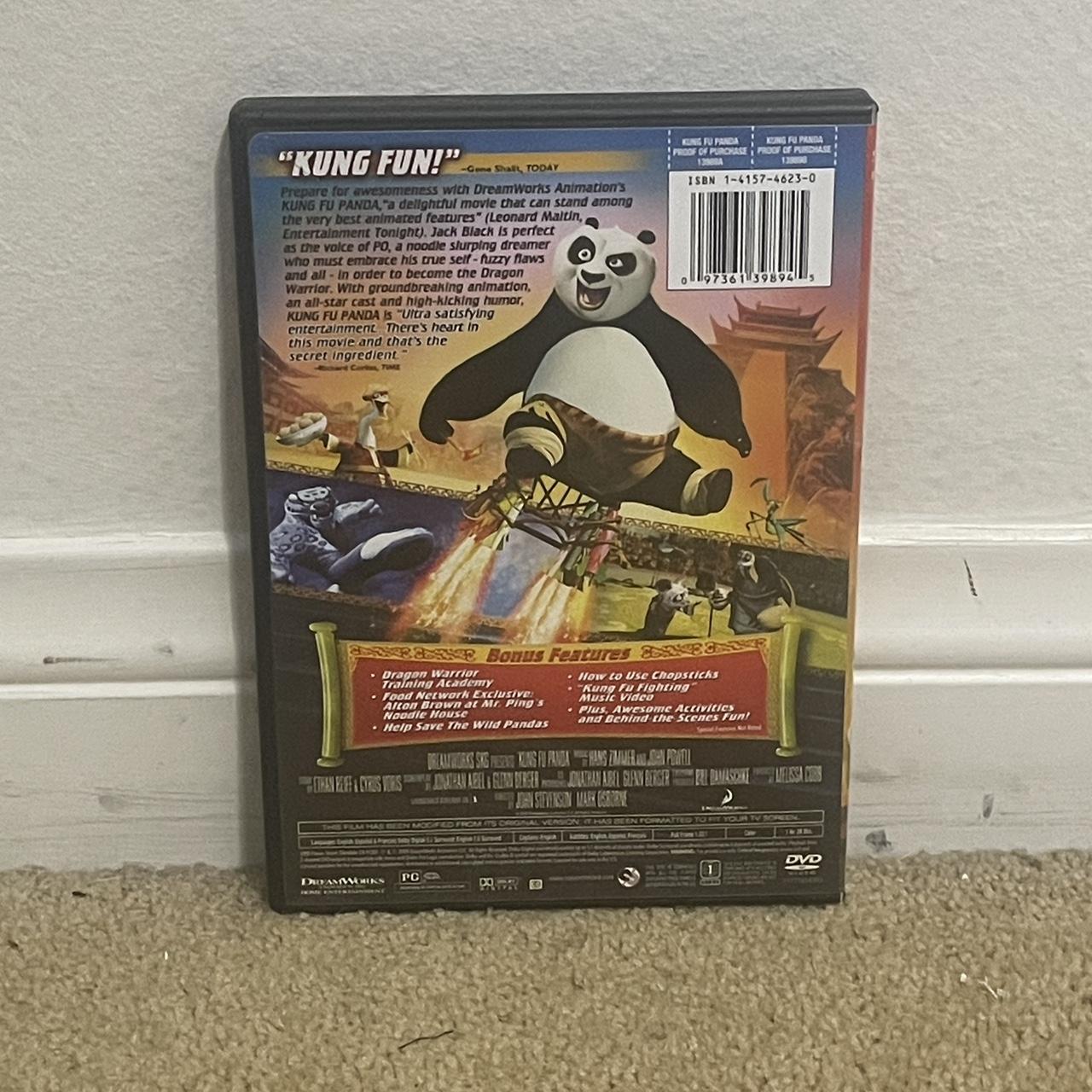 This is the Dreamwork's Kung Fu Panda DVD. Po might | Depop