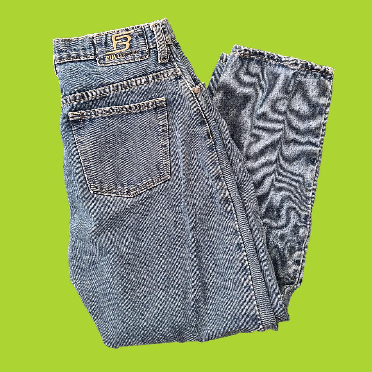 American Vintage Women's Blue Jeans | Depop