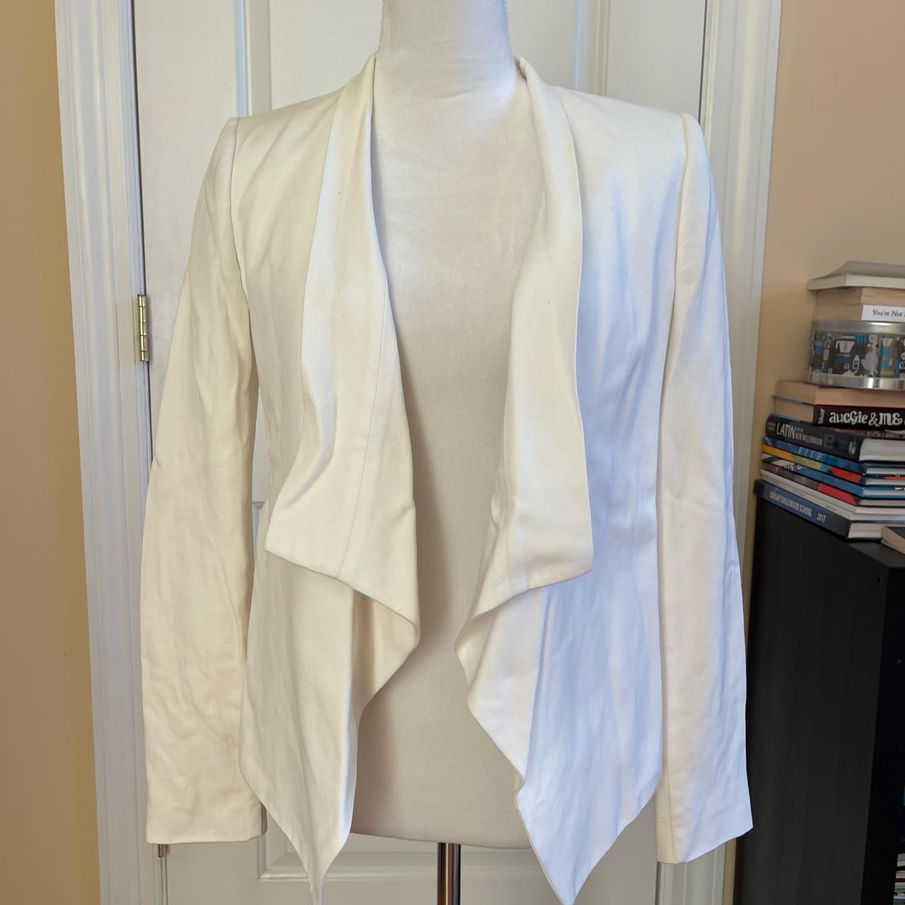 Bcbg white blazer best sale