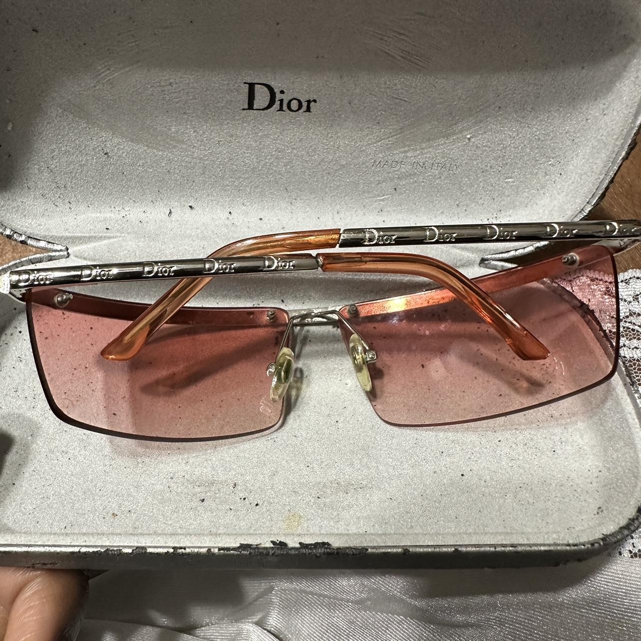 Christian Dior 古着 ビッグフェイス optyl ドイツ製 Y2K