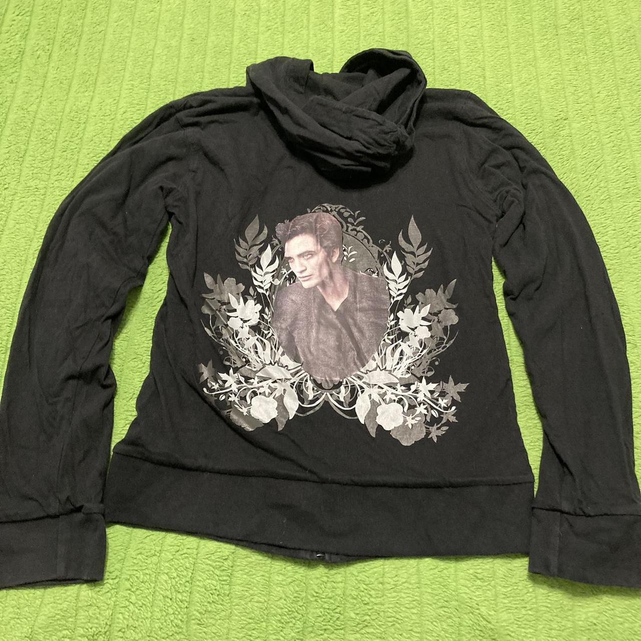 Good Rare Twilight Team Edward Grey Zip Up Jacket