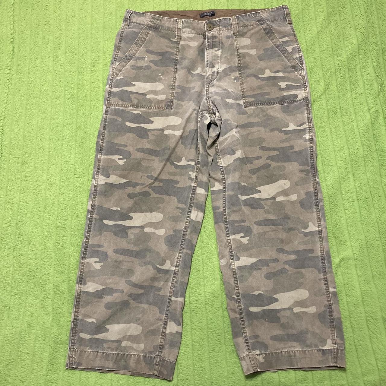 2000s Faded Glory Baggy Camo... - Depop