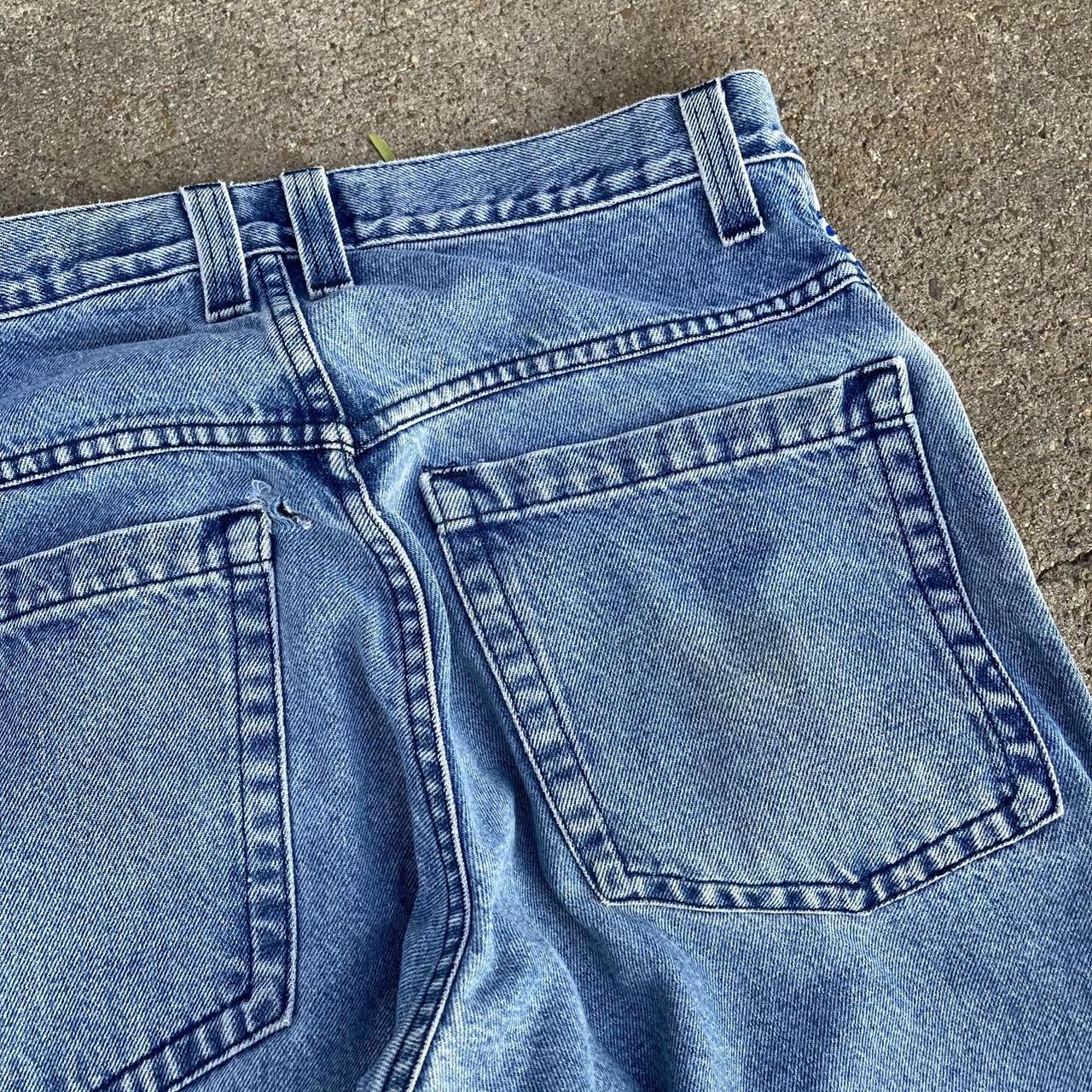 Y2k rare piranha jnco baggy jeans Size 33x32 10”... - Depop