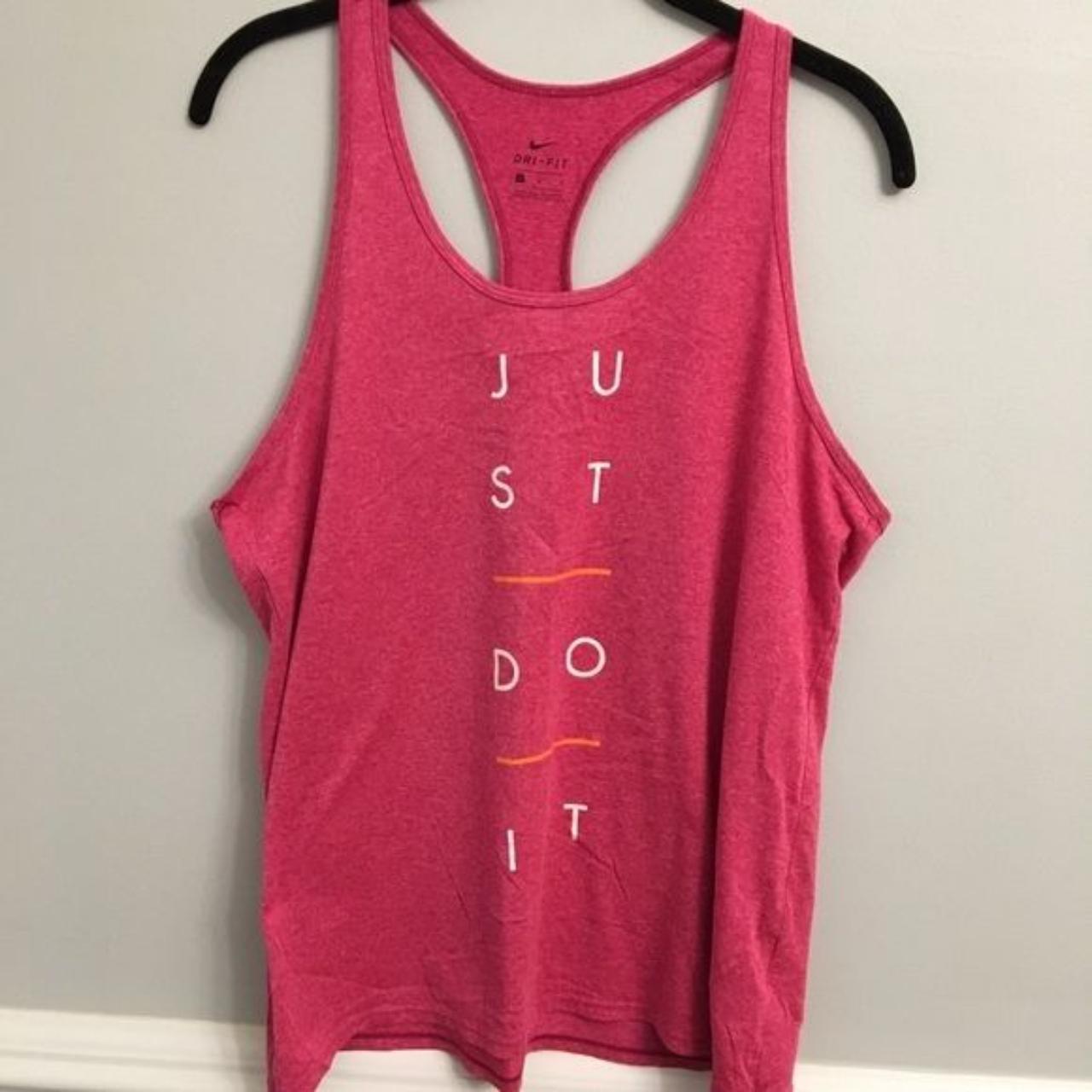Nike Women's Pink Vest Depop