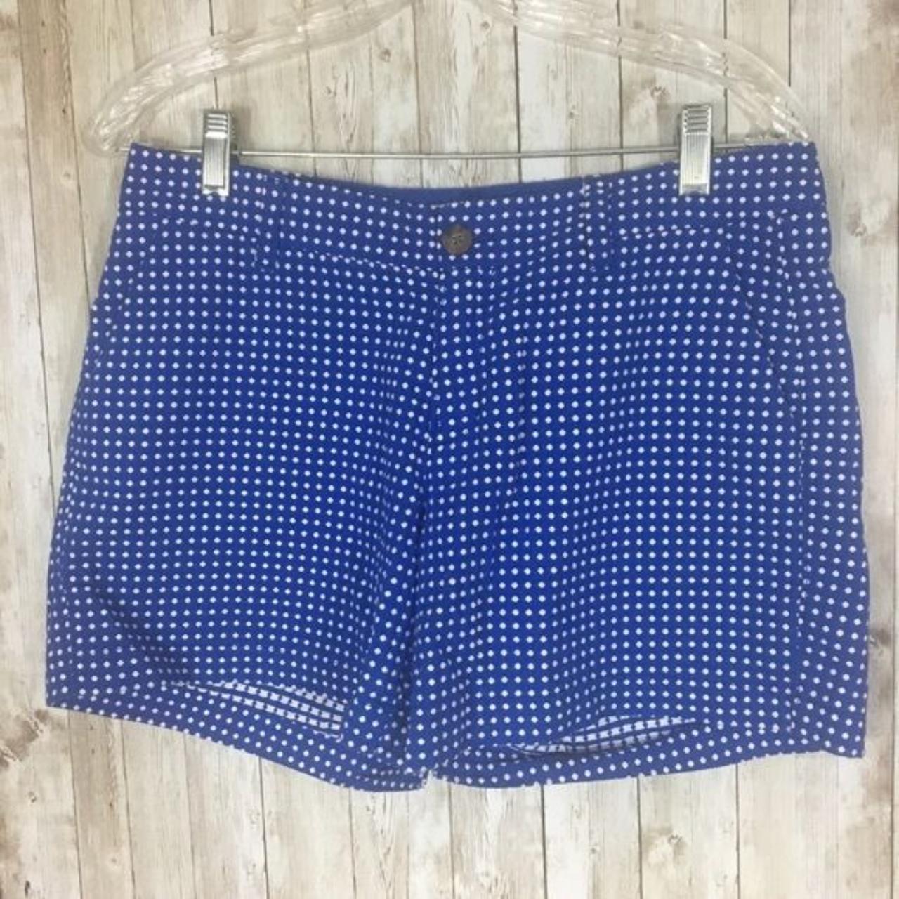 Old Navy Women's Blue and White Shorts | Depop