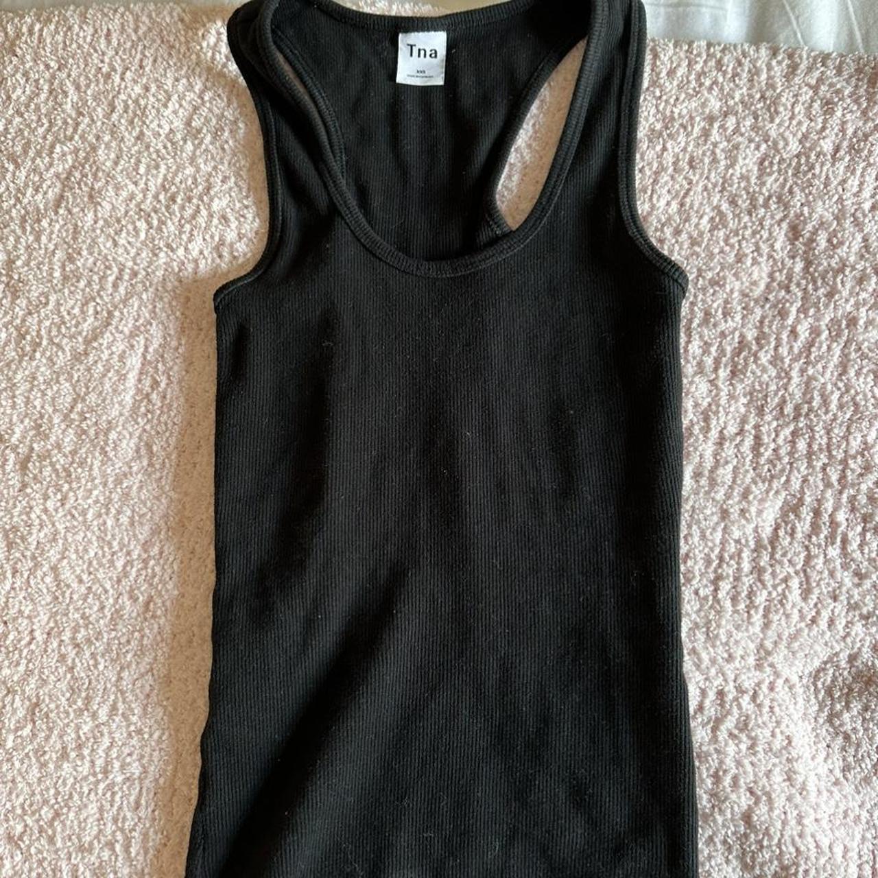 Black tank top (thick material) from TNA - Depop