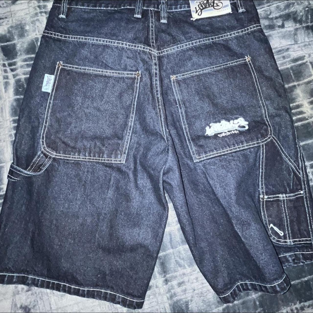 SUPER SICK SOUTHPOLE BBOY EMBROIDERED JORTS WILL GO... - Depop