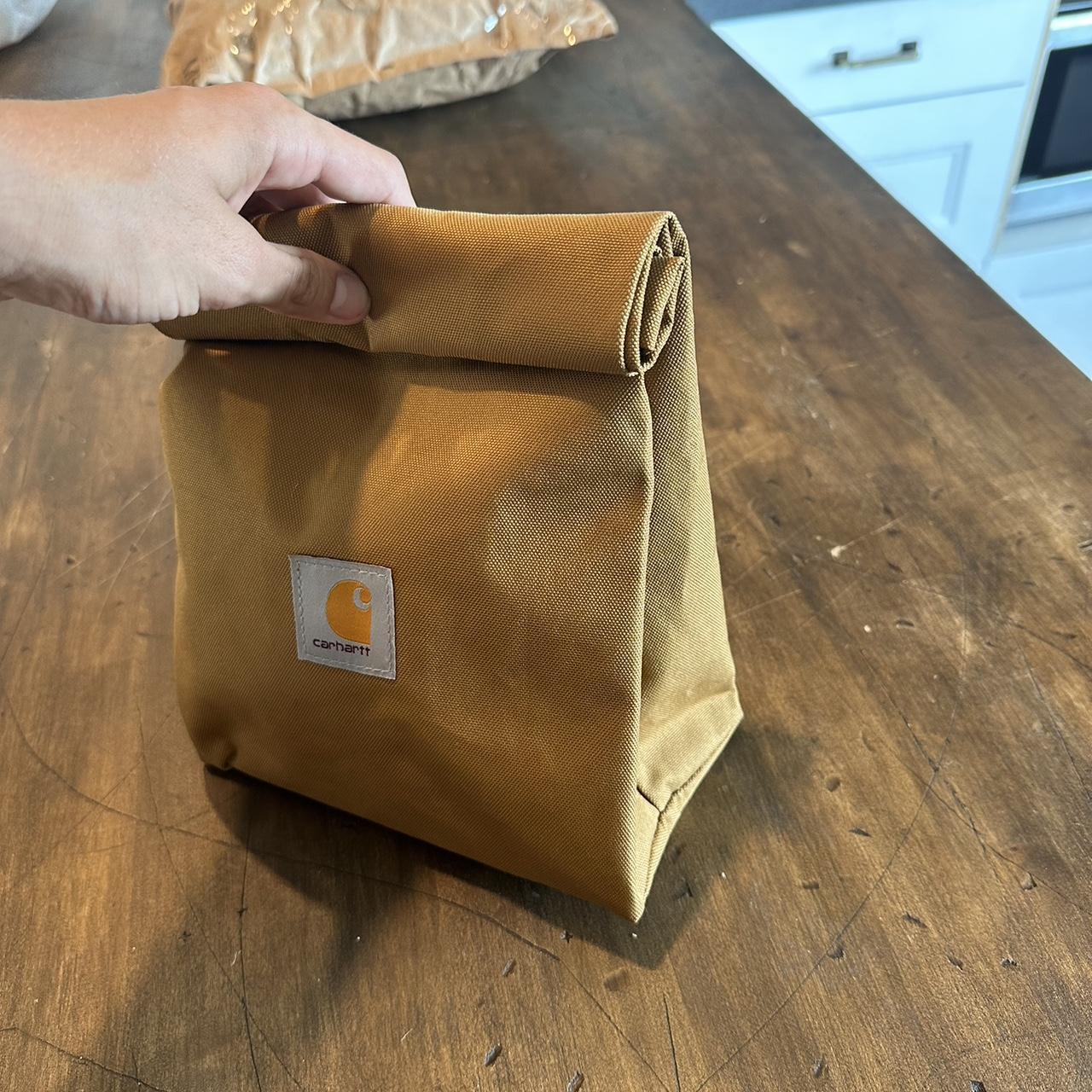 CARHARTT WIP LUNCH BAG Classic paper-bag style... - Depop