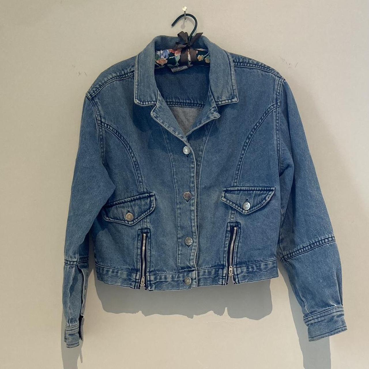 Calvin Klein Women's Blue Jacket | Depop