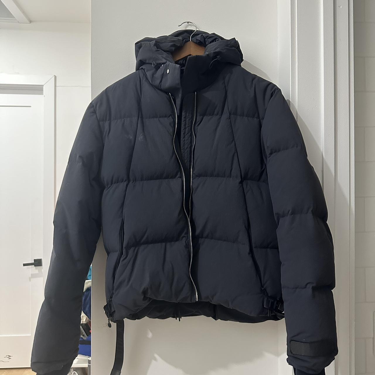 Navy blue KITH puffer jacket with detachable... - Depop