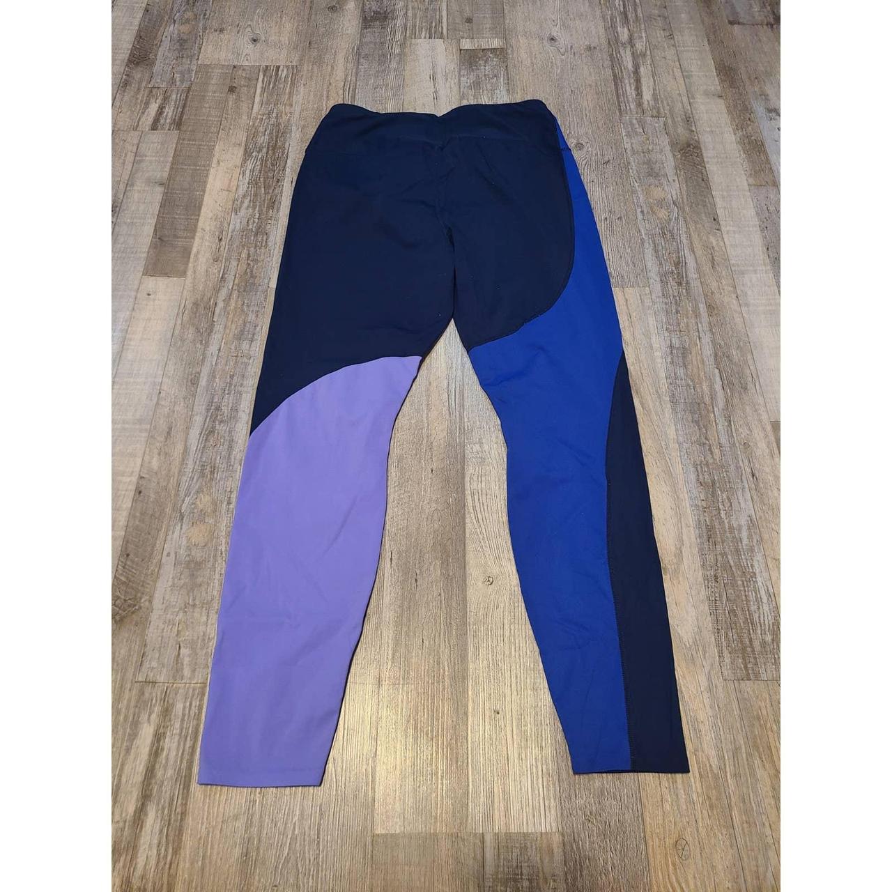 Avia xl women's blue and purple athletic leggings RN - Depop