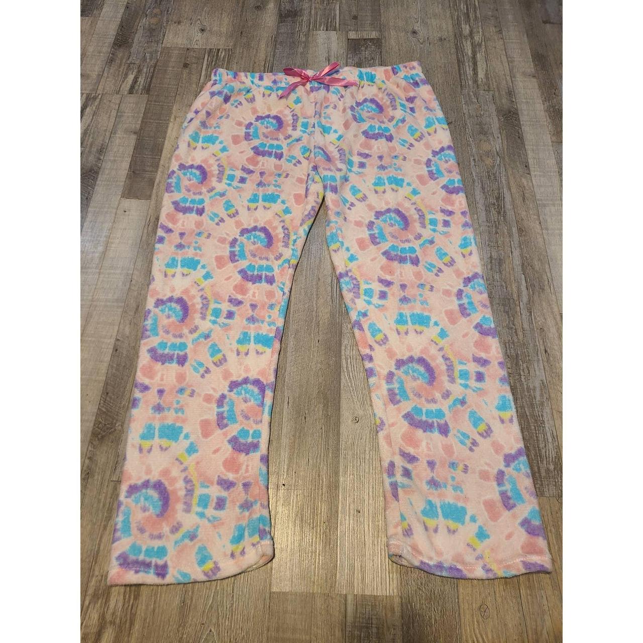 Bobbie brooks sleepwear 2x women's tie dye fleece... - Depop