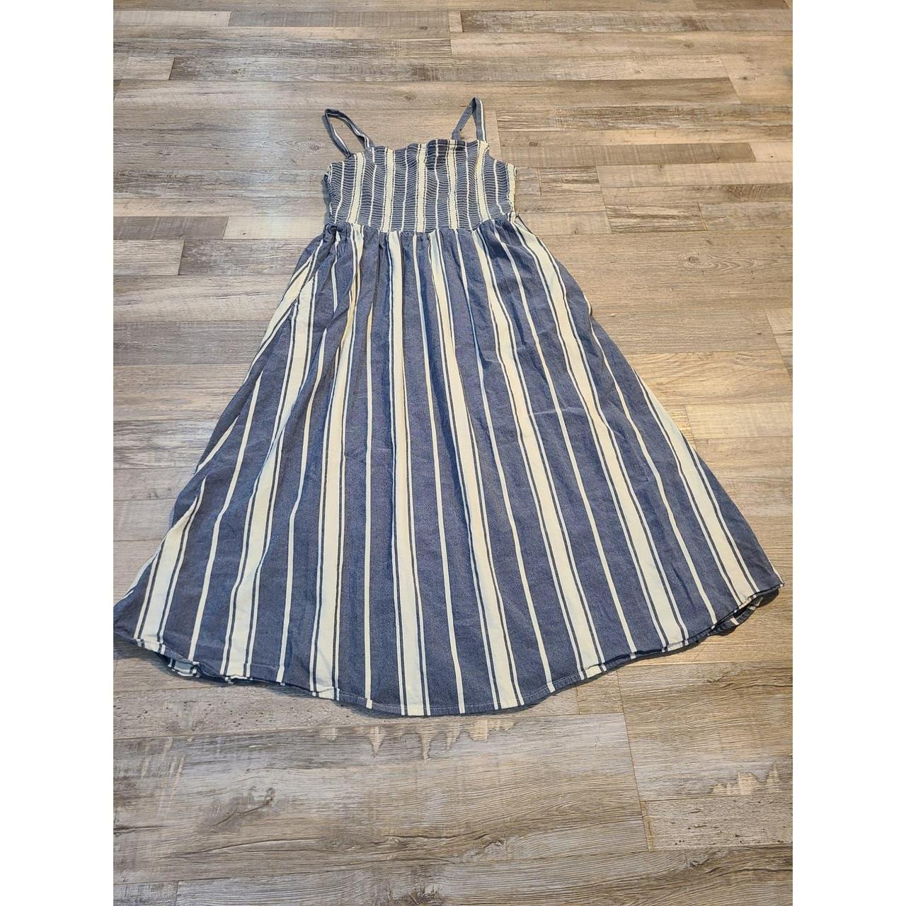 Old Navy Striped Midi Dress