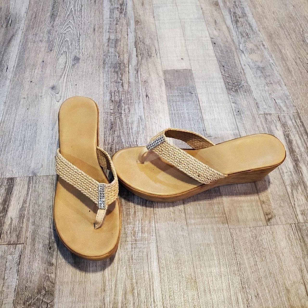 Source Unknown Women's Sandals - Tan - US 8.5 – U… - image 1