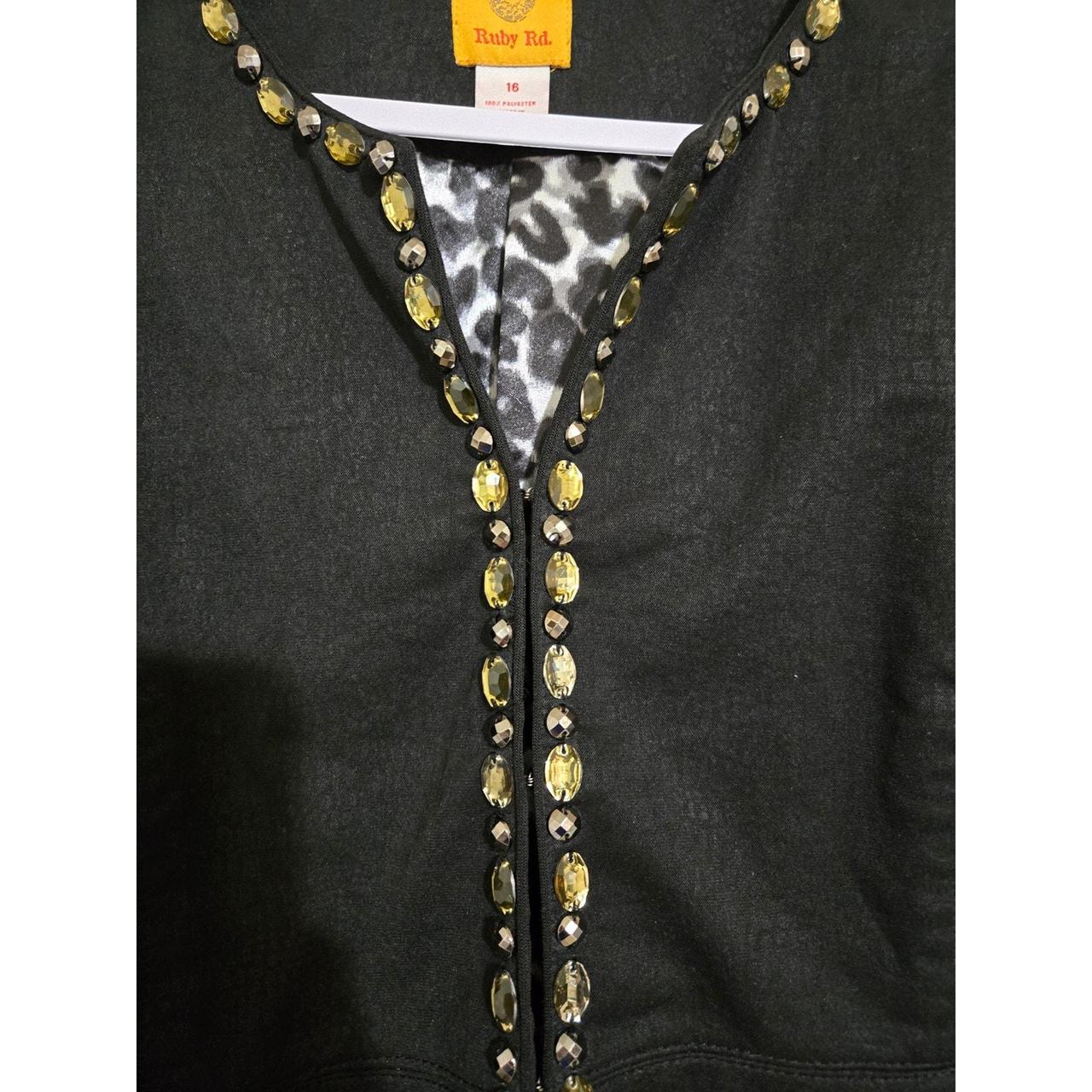 Ruby Rd. Women's Jacket - Black - 16 – Ruby rd si… - image 3