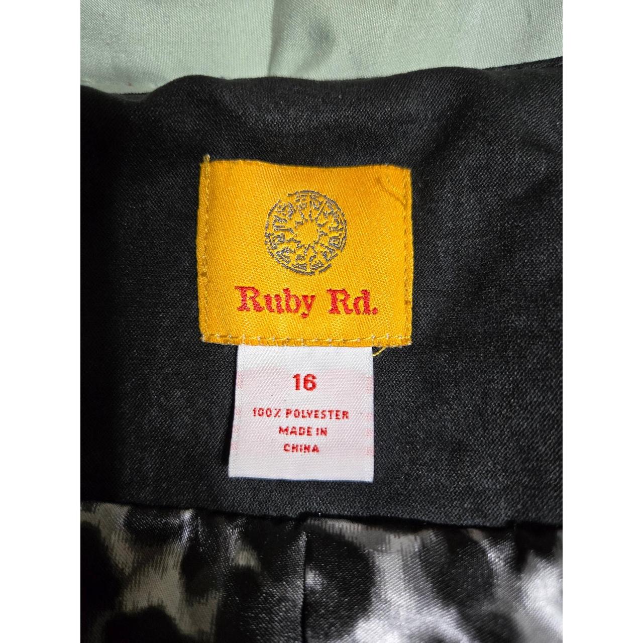 Ruby Rd. Women's Jacket - Black - 16 – Ruby rd si… - image 7