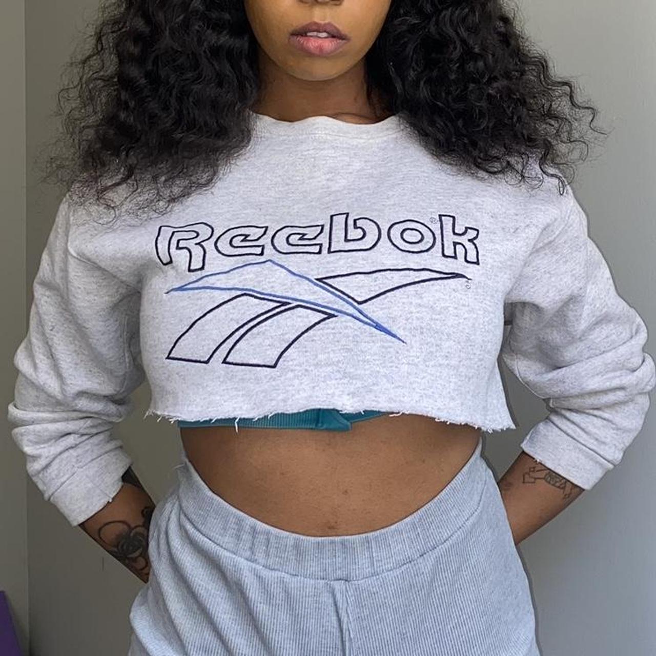 reebok sweatshirt women's