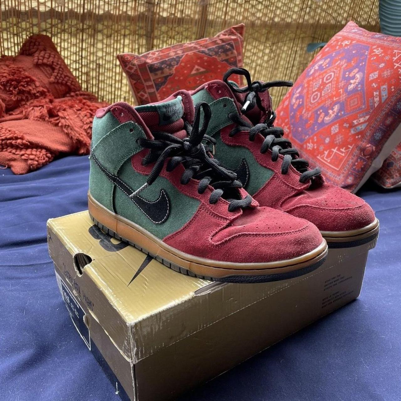 Nike SB Dunk Goofy Boy High. Flaws shown. nike. Depop