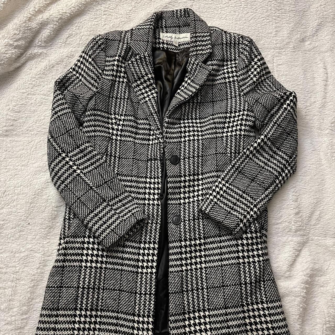 Black, white and grey blazer/jacket/coat. It... - Depop
