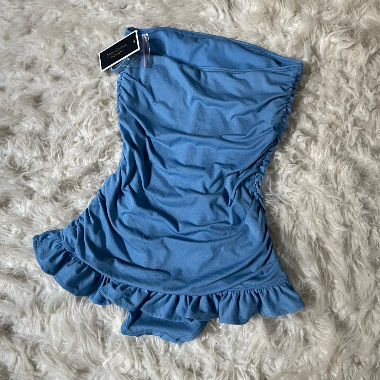 JUICY COUTURE★スプライシングワンピース  JC91 Juicy Couture Womens One-Piece Swimsuit With Foil Verbiage