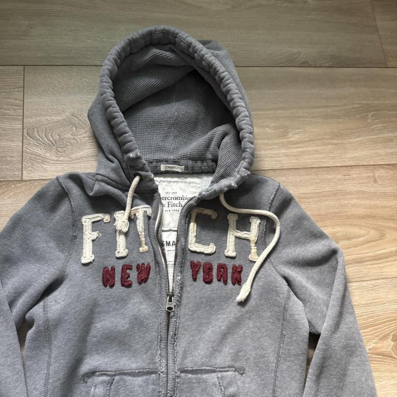 Vintage Y2K Hollister California Heavy Zipup Hoodie | Depop