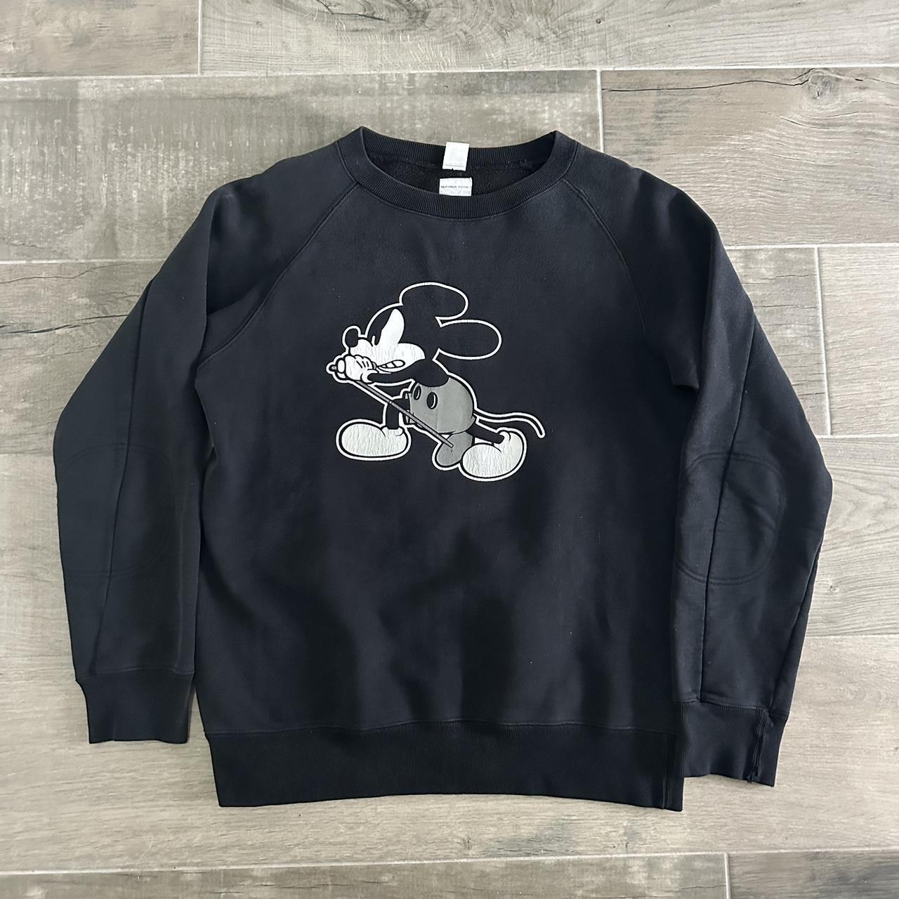 Black mickey mouse sweater best sale