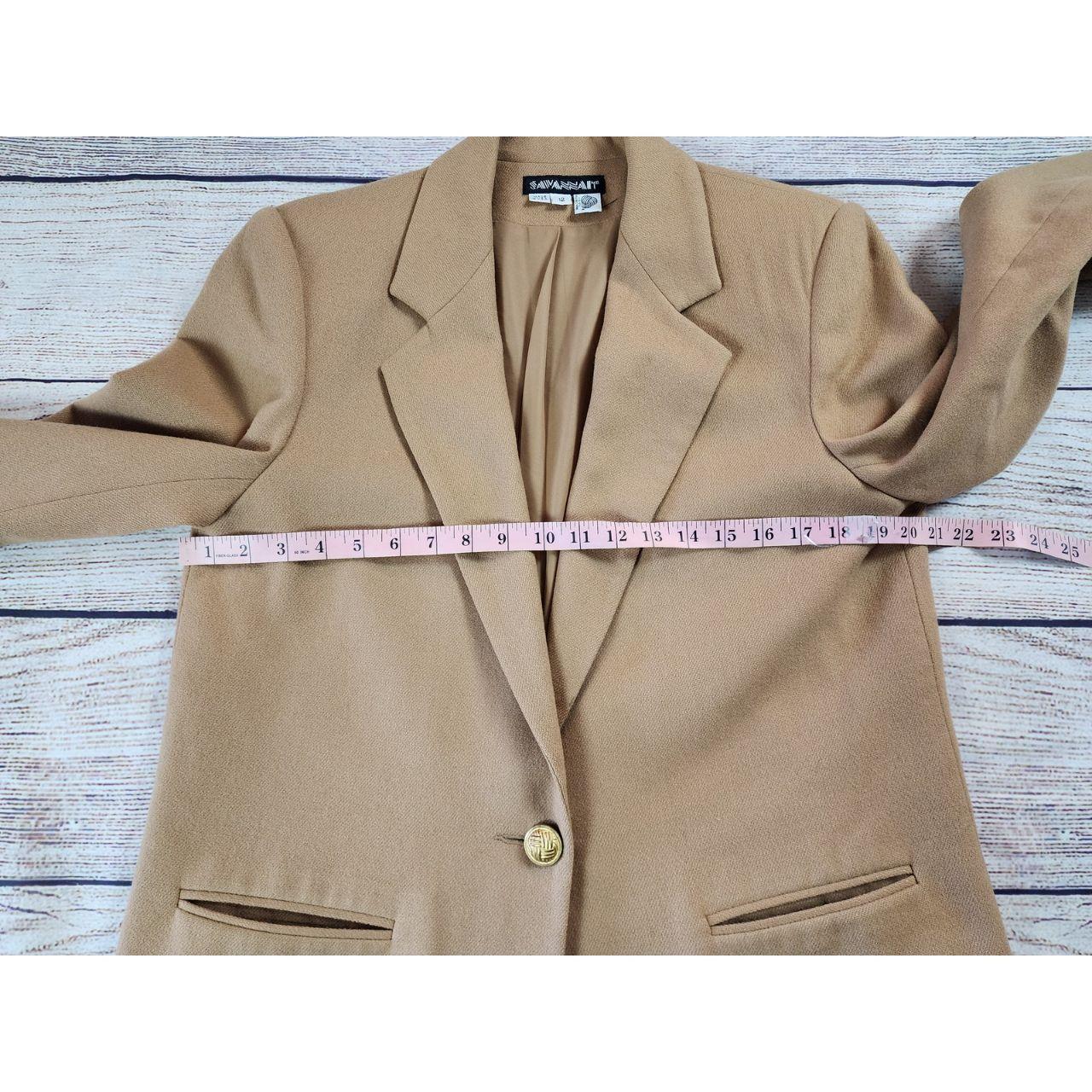 Source Unknown Women's Blazer Jacket - Tan/Brown … - image 8