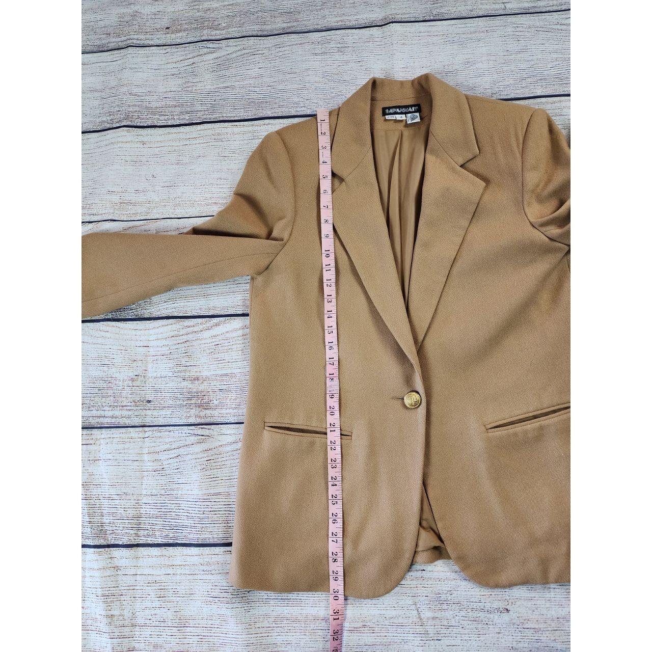 Source Unknown Women's Blazer Jacket - Tan/Brown … - image 7